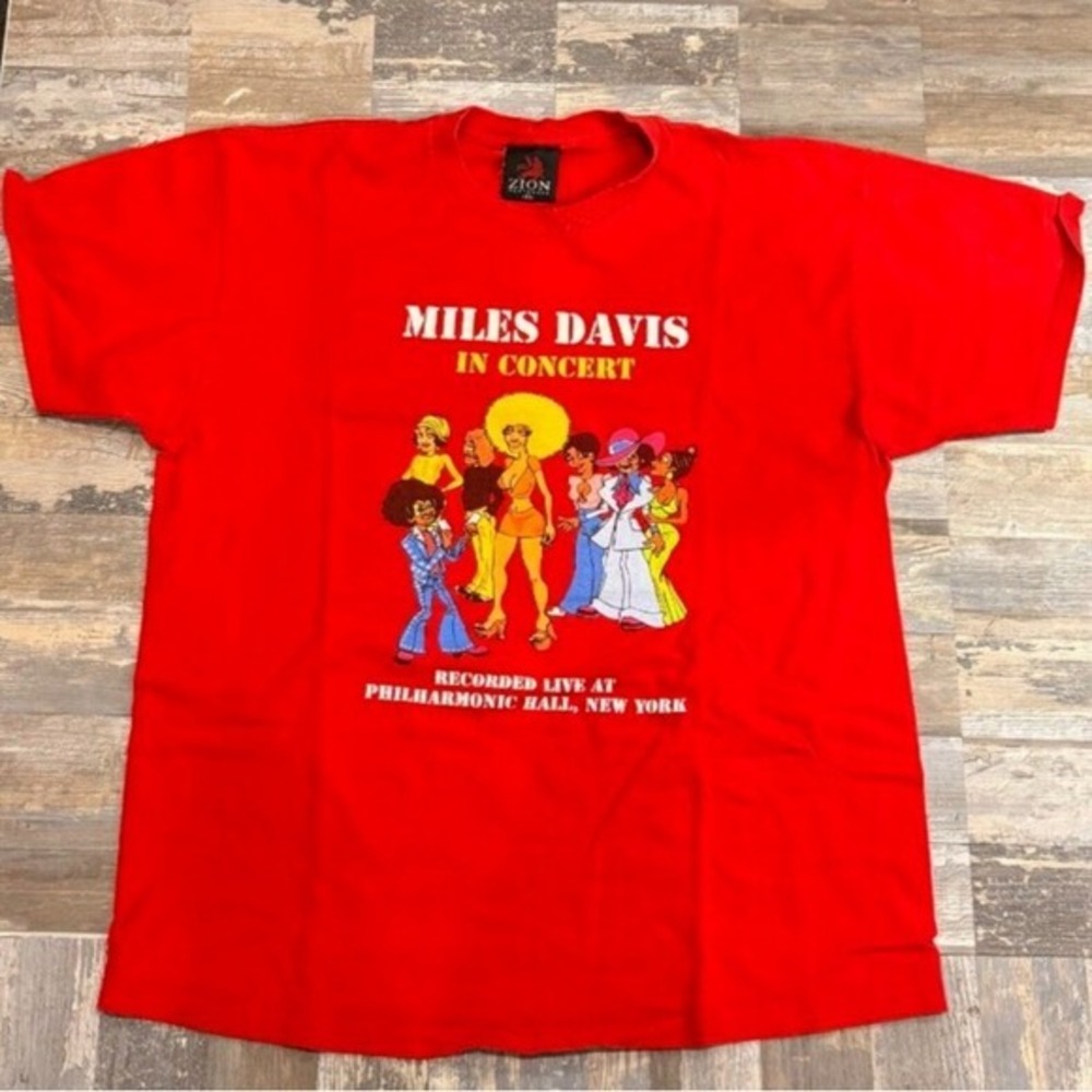 Vtg Miles Davis Concert Recorded Live At Philharmonic New York‎ Zion Rootswear